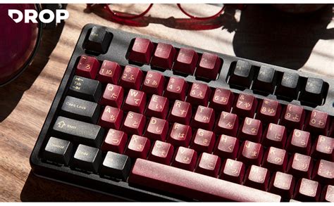Buy DROP + Redsuns GMK Red Samurai Keycap Set for Tenkeyless Keyboards ...