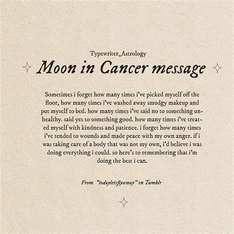 Cancer Moon Sign