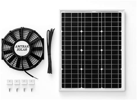 AmtrakSolar Amtrak Solar Powerful Solar Attic Fan Quietly Cools, India ...