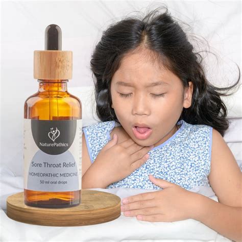 Homeopathy Medicine for Sore Throat in Kids – Natural Care - Naturepathics
