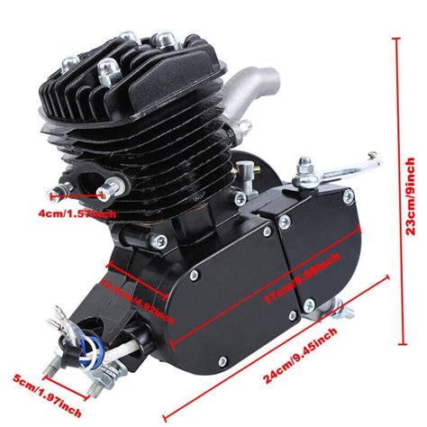 50cc Bicycle Engine Full Kit Bike Motorized 2 Stroke India | Ubuy