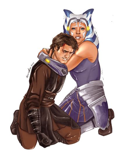 Ahsoka Tano Kissing Anakin Skywalker at Mia Fortune blog