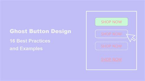 Image result for Ghost Button UI