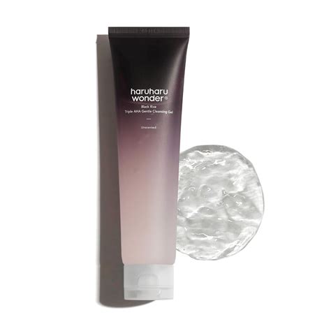 HARU HARUWonder Black RiceTriple AHA Gentle Cleansing Gel100ml - Glow Time
