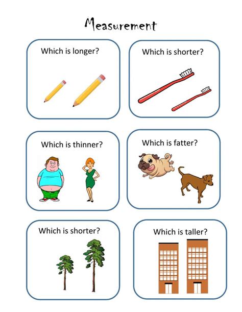 Image result for Printable Measuring Worksheets