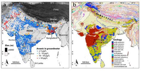 Groundwater Arsenic Distribution in India by Machine Learning ...