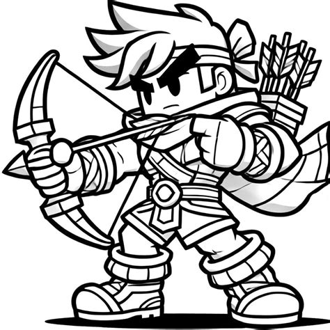 Coloriage Bo Brawl Stars