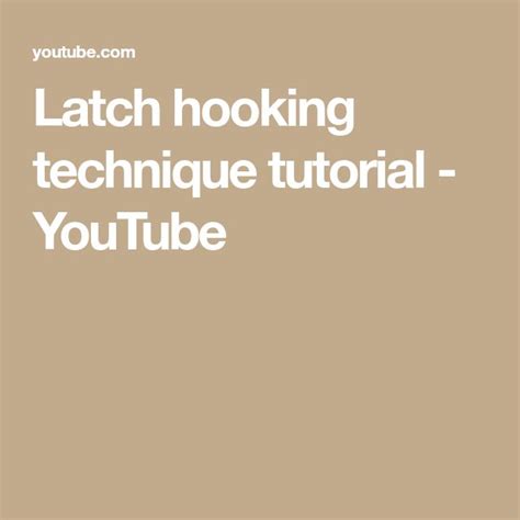 Image result for Latching Tutorial