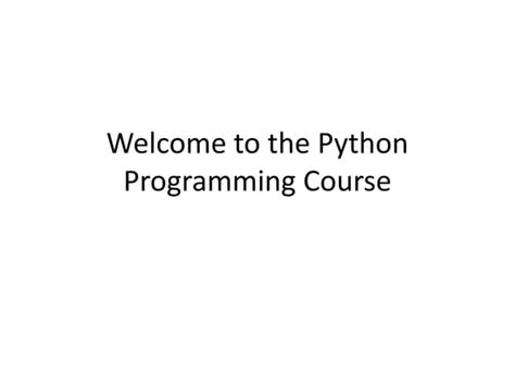 Image result for Slide Pour Programation En Python