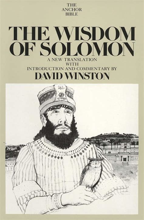 Wisdom of Solomon: A New Translation with Introduction and Commentary ...