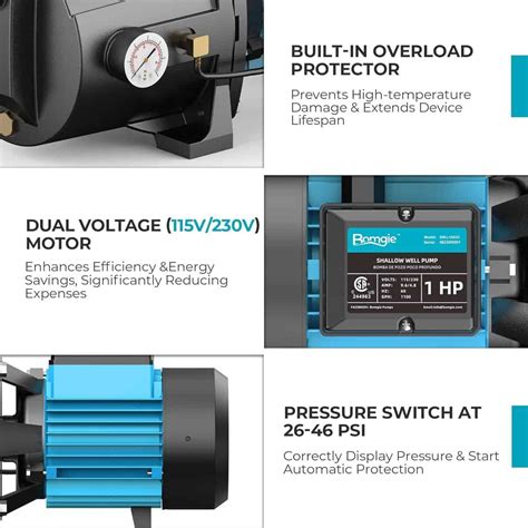 BOMGIE 1HP Shallow Well Jet Pump Review - Water Well Owners