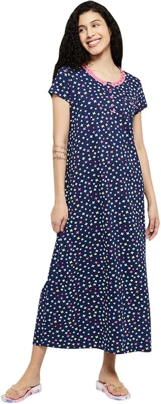 Amazon.in: Cotton - Women's Nighties & Nightdresses / Women's Sleep ...