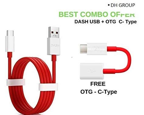 DH Group TPE + PC + PBT Dash Fast USB Type C Cable for One Plus 6/5/5T ...