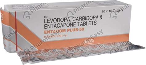 Entacom Plus 50mg Strip Of 10 Tablets: Uses, Side Effects, Price ...
