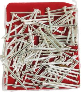 90 Degree Panchdhatu Metal Khilla Nail Pieces For Muhurat Puja Samagri ...