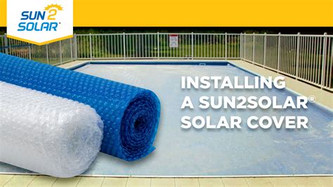 Sun2Solar Supreme Blue Solar Cover for In-ground and Above-ground ...