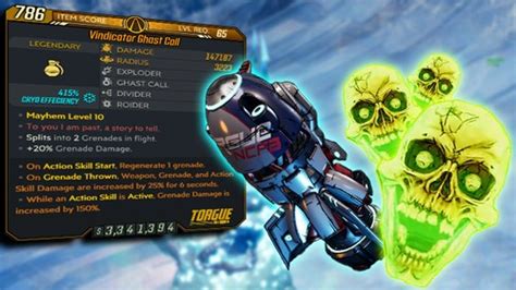 Modded Borderlands 3 Vindicator Ghast Call Grenade - India | Ubuy