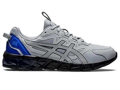 Buy ASICS Mens Gel-Quantum 90 Piedmont Grey/Black Sneakers - 10 UK ...