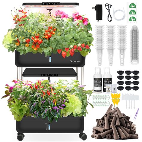 Amazon.com: Hydroponics Growing System Indoor Garden - DRYADES 44 Pods ...