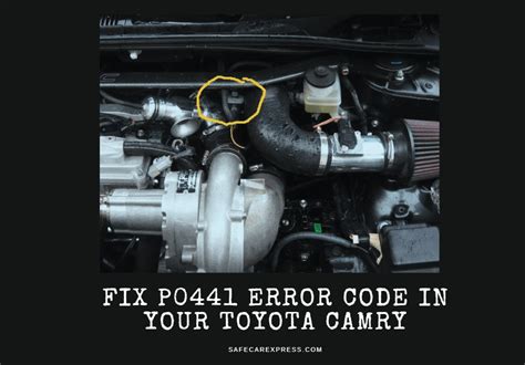 Code P0441 Toyota Fix 的图像结果