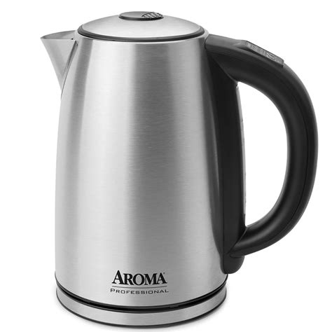 Aroma 1.7-liter Stainless Steel Digital Tea Kettle | Tea Kettles & Pots ...