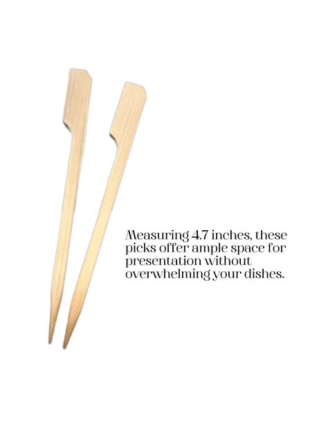 Bamboo Rifle Shape Picks - Unique Cocktail and Appetizer Skewers ...