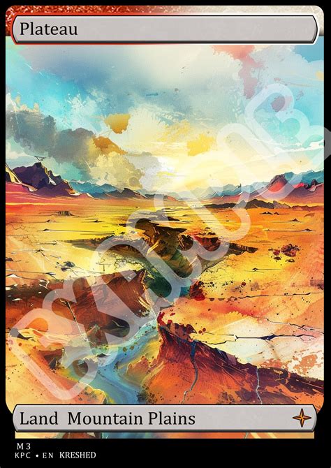 Dual Lands Full Art Full Sets or Singles Proxy Foil MTG Card - Etsy