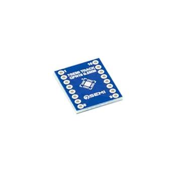 7Semi LGA16 QFN16 0.5mm Pitch Breakout Adapter PCB – SMD to DIP ...