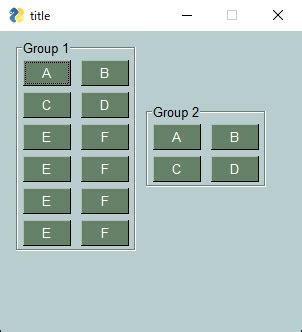 Python Pysimplegui Frame 的图像结果
