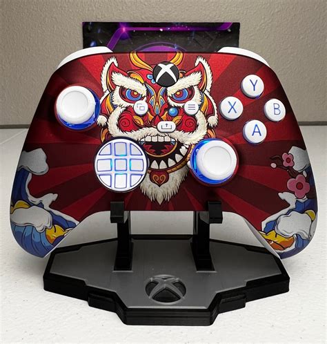 Buy Dancing Lion Theme - RGB LED - Custom Wireless Controller for Xbox ...