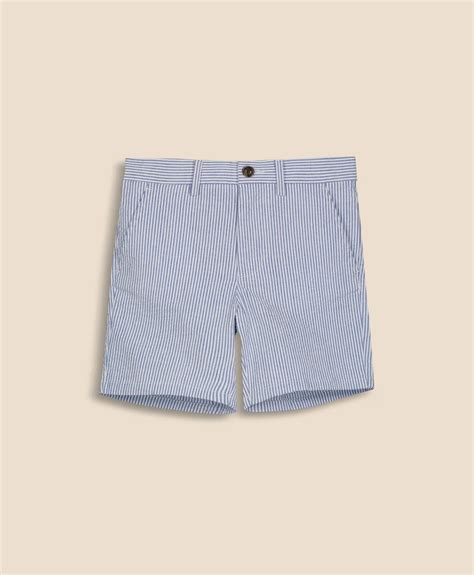 Mens Seersucker Shorts | Brooks Brothers