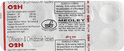 O2 H Tablet: Uses, Side Effects, Price, Dosage & More Info - PharmEasy