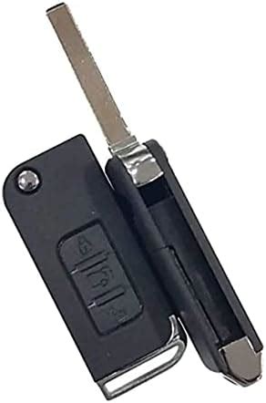 Abundance 3 Button Front Remote Key Shell Compatible for Mahindra XUV ...