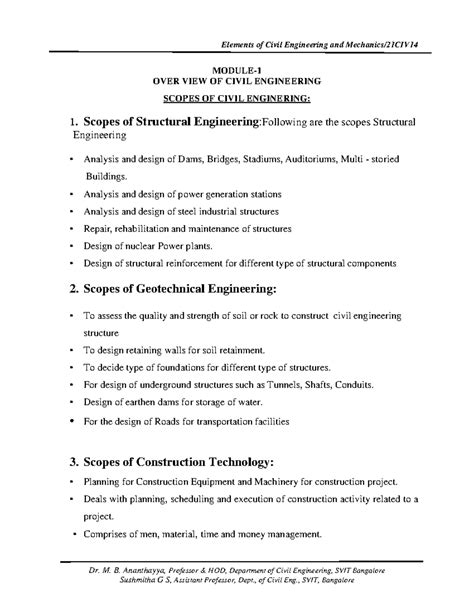 ECE&M, M-1 - do work on it. - Dr. M. B. Ananthayya, Professor & HOD ...