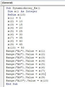 Image result for How Do Arrays Work VBA Net