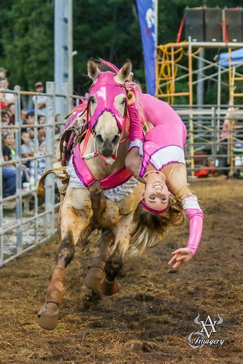 Side backbend. Professional Trick Rider Kelsey Scott. #Trickriding ...