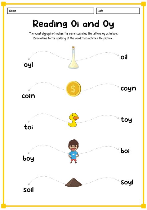 14 Best Images of Phonics Oi And Oy Worksheets - Oy and Oi Words ...