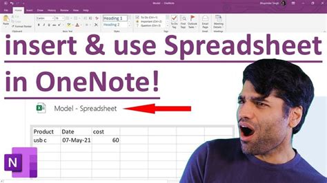 Image result for OneNote Excel File Display Preview
