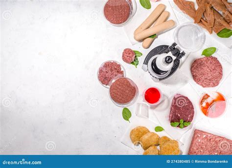 Lab Grown Meat Alternatives Stock Image - Image of grown, modified: 274380485
