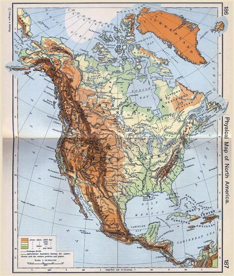 Maps of North America and North American countries | Political maps, Administrative and Road ...