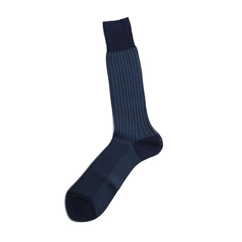 New ! | Mens Socks | Striped Socks | Wedding Socks | Navy Blue Cotton ...