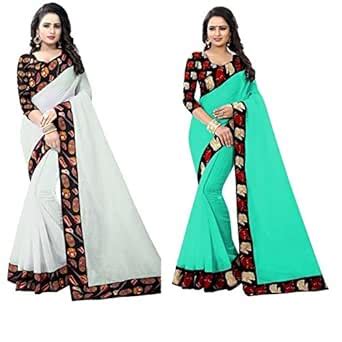Buy PRISKA Fashion Women's Kalamkari Silk Saree With Matching Blouse ...