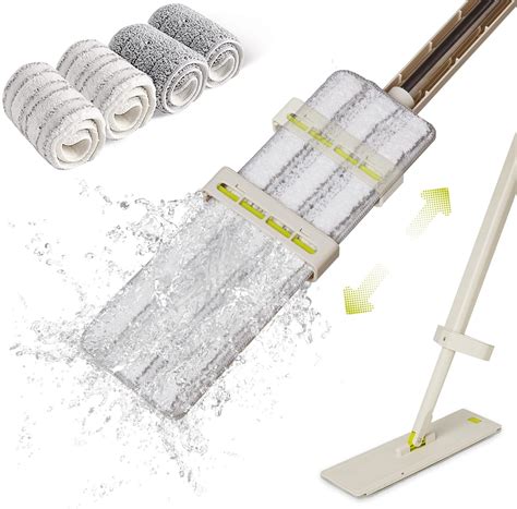 Floor Mop, HoMettler Microfiber Mop with Self | Ubuy India