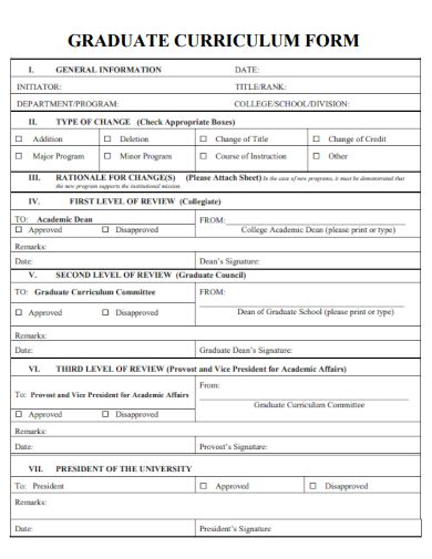 Image result for Curriculum Form