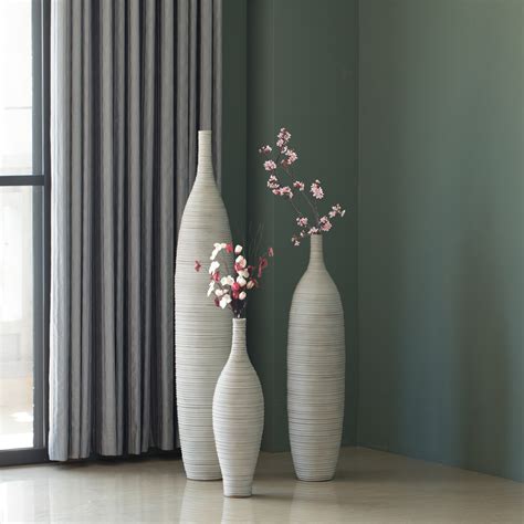Very Tall Floor Vases