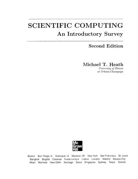 Scientific Computing 的图像结果