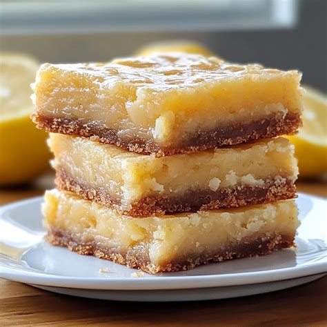 AMAZING LEMON BROWNIES RECIPE