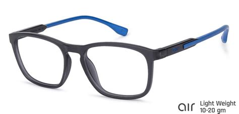 Shop online for Grey Blue Full Rim Wayfarer Lenskart Air Essentials ...
