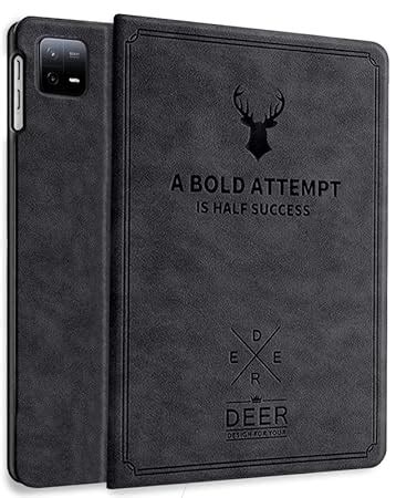 Robustrion Cover for Xiaomi Pad 6 11 inch Cover, Deer Pattern Flip Case ...