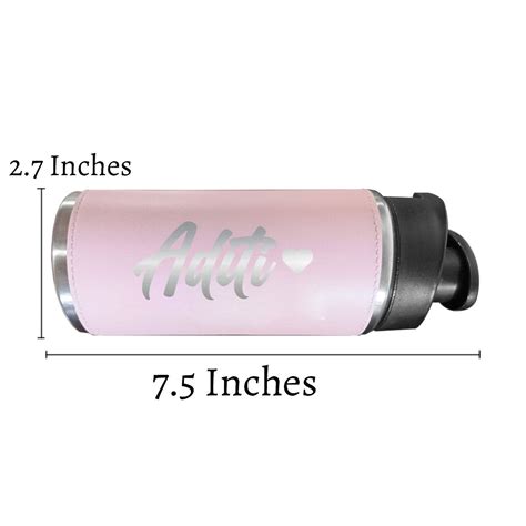 Buy Custom Pink Water Bottle With Name Online - Nutcase